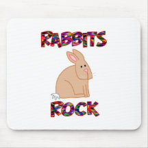 Rabbits Rock Mousepads