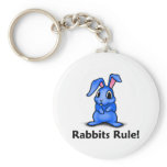 Rabbits Rule! Key Chains