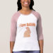 Ladies 3/4 Sleeve Raglan (Fitted)
