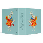Rabbitt from Alice in Wonderland ~ Binder Album