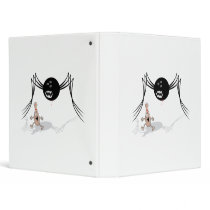 rabid bowling ball spider chases pin 3 ring binders