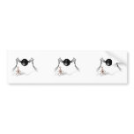 rabid bowling ball spider chases pin bumper sticker