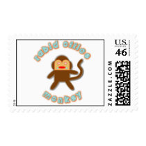 Rabid Office Monkey postage