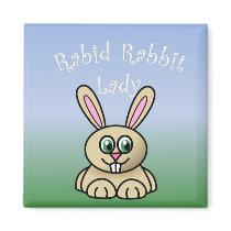 Rabid Rabbit Magnet 2