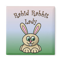 Rabid Rabbit Magnet 3