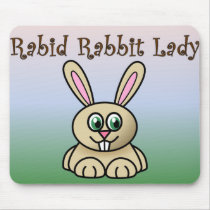 Rabid Rabbit Mousepad 3