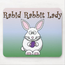 Rabid Rabbit Mousepad 4