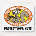 Rabid Squirrel Kung Fu Mouse Pad mousepads