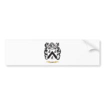 Rabit Coat of Arms (Family Crest) Bumper Stickers
