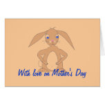 Rabit on Mothers day card