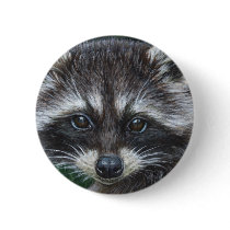Raccoon #3 button