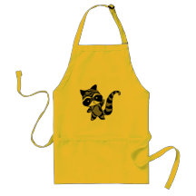 raccoon aprons