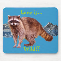RACCOON BABY Collection mousepads