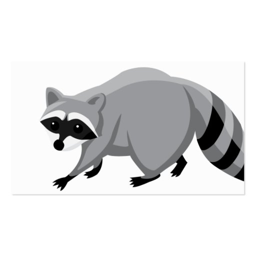 Raccoon - Business Business Cards (back side)