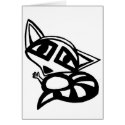 Raccoon cards