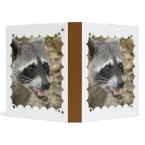 Raccoon Face Binder