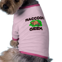 Raccoon Geek pet clothing