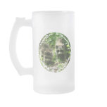 Raccoon Habitat Frosted Beer Mug