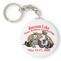 Raccoon Key Chain