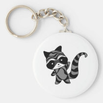 raccoon keychains