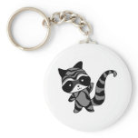 raccoon key chains