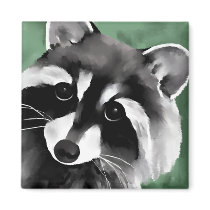 Raccoon Magnets magnets