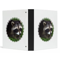 Raccoon Mask  Binder