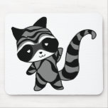 raccoon mouse mats