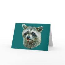 Raccoon Picture cards