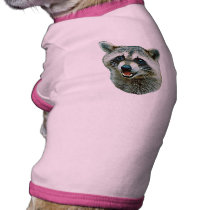Raccoon Picture pet clothing