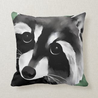 Raccoon Pillows