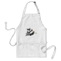 Raccoon Playing the Trombone Apron