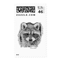 Raccoon Stamps