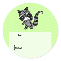 raccoon sticker