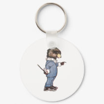 Raccoon with Pointer keychains by pinkalmond Raccoon with Pointer keychains