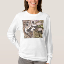 Raccoon Womens hoodie t-shirts