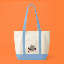 Raccoon Yarn Bandit Knitting Bag bags