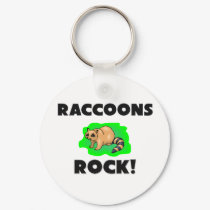 Raccoons Rock keychains