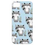 Raccoons Woodland iPhone 5 Casemate Case (Blue)
