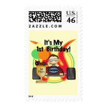 Race Car 1st Birthday Tshirts and Gifts Postage