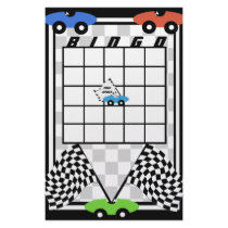 Race Car Bingo Stationery Paper