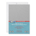 Race Car Birthday Invitation