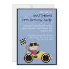  - Customizable birthday invitations: Sizes  Available colors: white