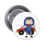 Race Car - Boy Tshirts and Gifts Pinback Button