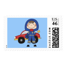 Race Car - Boy Tshirts and Gifts Stamp