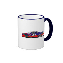 Race Car Coffee Mugs