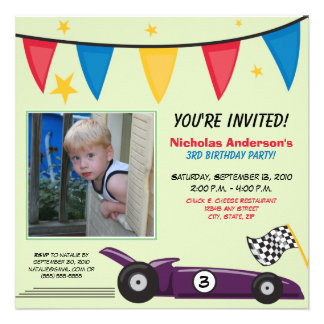 Nascar Birthday Party on Nascar Invitations  61 Nascar Announcements   Invites