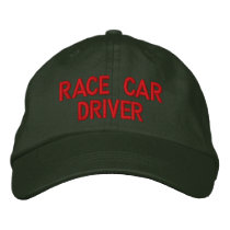 race car driver baseball cap embroidered hats