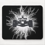 Race car mouse pad