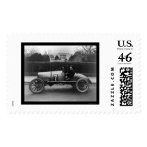 Race Car, The Cootie, at the White House 1922 postage